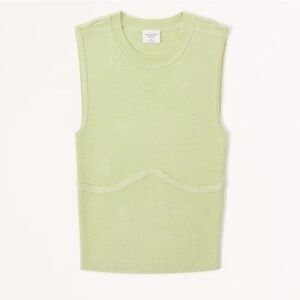 Abercrombie & Fitch Underbust Corset Crew Tank